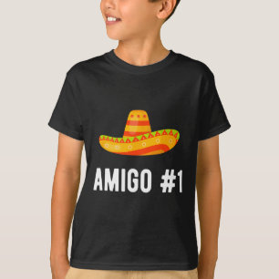 Halloween Groep Matching Kostuum Grappig Mexicaans T-shirt