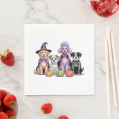 Halloween Groepshond Servet (Insitu)