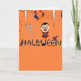 Halloween groet / Kaarten uitnodigen