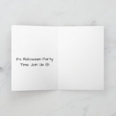 Halloween groet / Kaarten uitnodigen (Binnen)