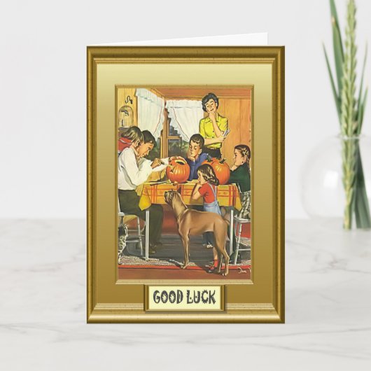 Halloween-groeten Kaart (Voorkant)