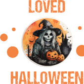 Halloween Groeten Kaart Notitiekaartje