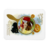 Halloween-groeten Magneet (Horizontaal)