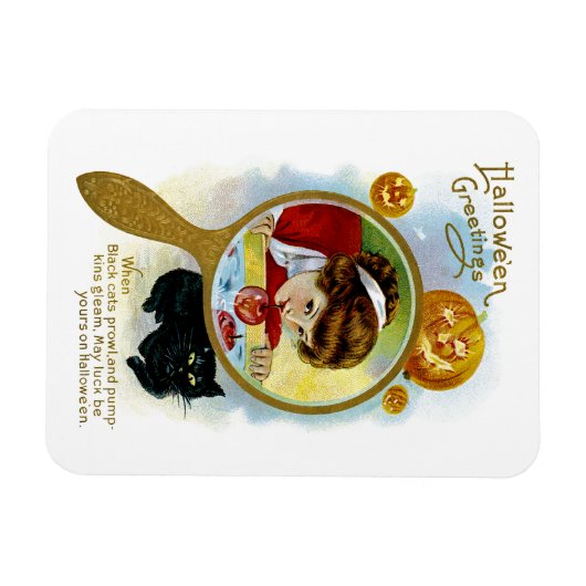 Halloween-groeten Magneet (Horizontaal)