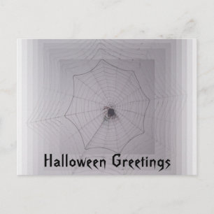 Halloween Groeten Schattige Spider met Infinity We Briefkaart