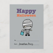 Halloween Groeten voor Kinderen Briefkaart (Voorkant)