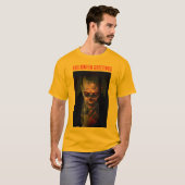 Halloween-groeten. Zombie T-shirt (Voorkant volledig)
