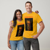 Halloween-groeten. Zombie T-shirt (Unisex)