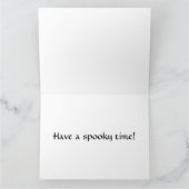 Halloween Groetkaart Kaart (Binnen)