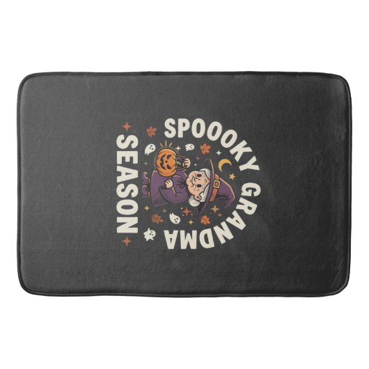 Halloween Grootmoeder Magie Badmat (Voorkant)