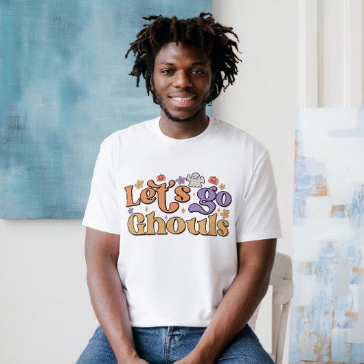 HALLOWEEN GROOVY LAAT GHOULS GAAN T-SHIRT