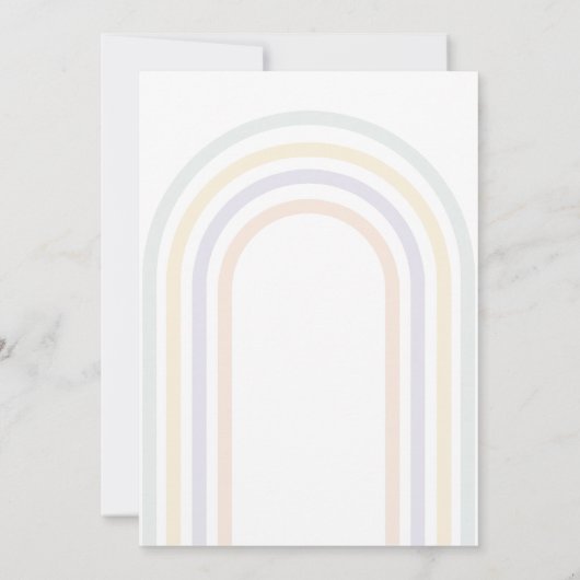 Halloween Groovy Leuke Ghost Time Capsule Bedankkaart (Achterkant)