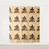 Halloween Groovy Retro Wandkleed (Voorkant)