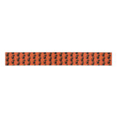 Halloween Grosgrain Ribbon-Black Cat Grosgrain Lint (Voorkant)