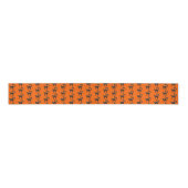 Halloween Grosgrain Ribbon-Black Cat Grosgrain Lint (Voorkant)