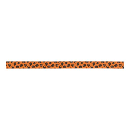 Halloween Grosgrain Ribbon Grosgrain Lint (Voorkant)
