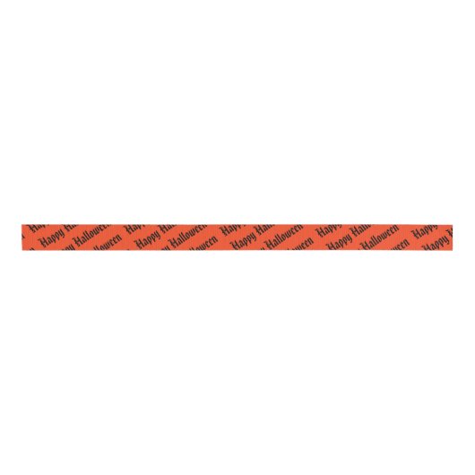 Halloween Grosgrain Ribbon Lint (Voorkant)
