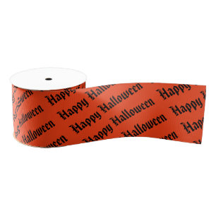 Halloween Grosgrain Ribbon Lint