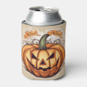 Halloween: Großer Kürbis -  Blikjeskoeler (Blikje Voorkant)