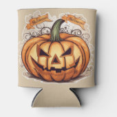 Halloween: Großer Kürbis -  Blikjeskoeler (Voorkant)