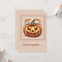 Halloween: Großer Kürbis  - 