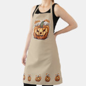 Halloween: Großer Kürbis -  Schort (Insitu)