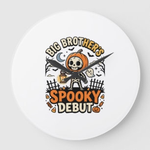 Halloween Grote Broer Griezelige Debuut Klok