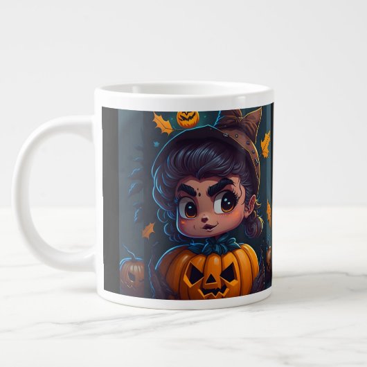 Halloween Grote Koffiekop (Links)