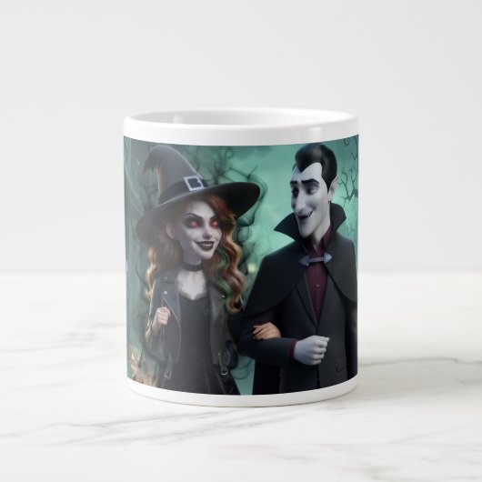 Halloween Grote Koffiekop (Voorkant)