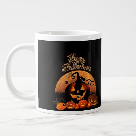 Halloween Grote Koffiekop (Links)