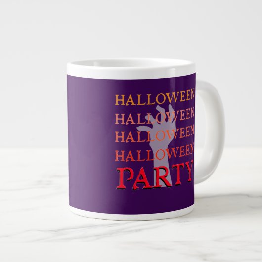 halloween grote koffiekop (Voorkant rechts)
