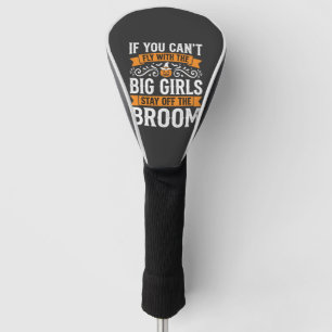 Halloween Grote Meisjes Bezem Heks Ontwerp_1 Golfheadcover