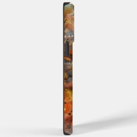 Halloween Grote Pyreneeën met pompoenen eng Case-Mate iPhone Case (Achterkant / Rechts)