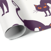 Halloween Group Patronen Cadeaupapier (Rol Hoek)