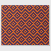 Halloween Group Patronen Cadeaupapier (Vlak)