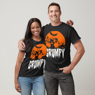 Halloween Grumpy Scary 31 oktober cadeau T-shirt