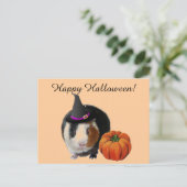 Halloween Guinee Pig Briefkaart (Staand voorkant)