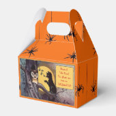 Halloween gunst box bedankdoosjes (Voorkant Zijde)