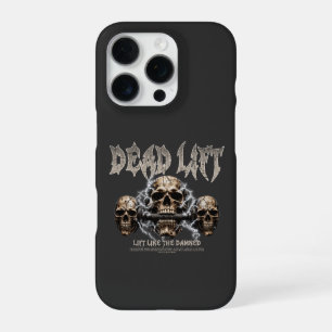 Halloween Gym Deadlift Schedel Workout iPhone 16 Pro Hoesje