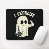 Halloween Gym Ghost Ik Exorcise Fun Workout Kostuu Muismat (Met muis)