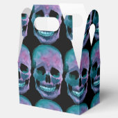 Halloween Haal de voordeur box uit - schedelontwer Bedankdoosjes (Geopend)