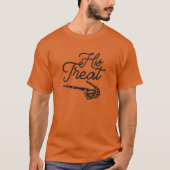 Halloween Haar Treat Unisex T-shirt (Voorkant)