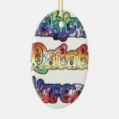 Halloween Hakuna Matata Europe.png Keramisch Ornament (Rechts)