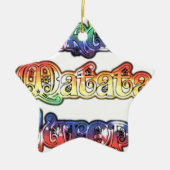 Halloween Hakuna Matata Europe.png Keramisch Ornament (Voorkant)