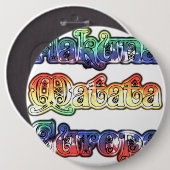 Halloween Hakuna Matata Europe.png Ronde Button 6,0 Cm (Voorkant /achterkant)