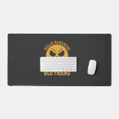 Halloween Hallo Duisternis Kerkhof Maan Bureaumat (Keyboard & Muis)