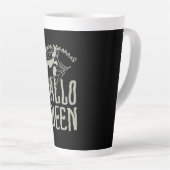 Halloween Hallo Queen Latte Mok (Rechterhoek)