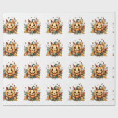 Halloween, Halloween Jack-o-lantaarn, Jack-o-lante Cadeaupapier (Vlak)