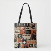 Halloween, Halloween nostalgie Tote Bag (Voorkant)