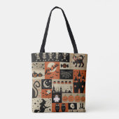 Halloween, Halloween nostalgie Tote Bag (Achterkant)